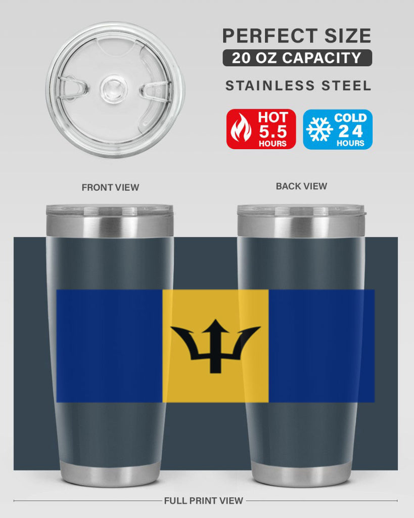 Barbados 183#- world flags- Tumbler