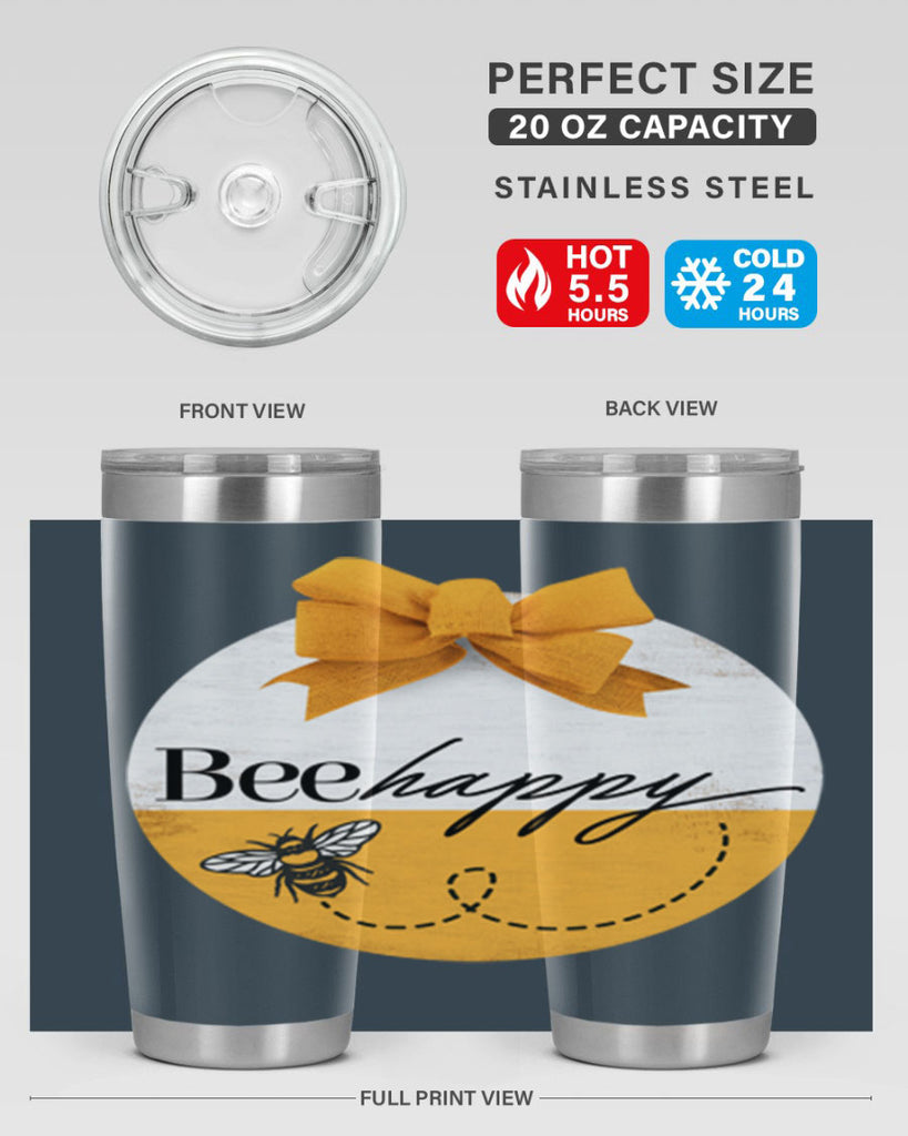 Bee Happy Mockup27#- spring- Tumbler