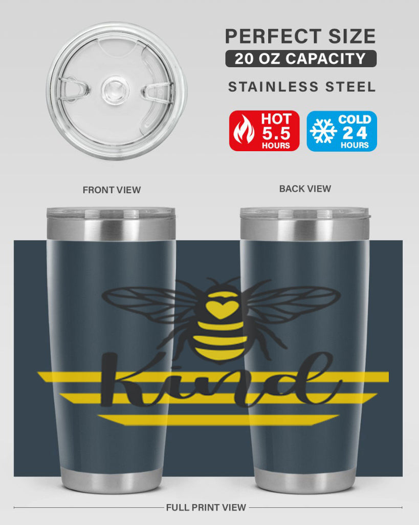 Bee Kind32#- spring- Tumbler