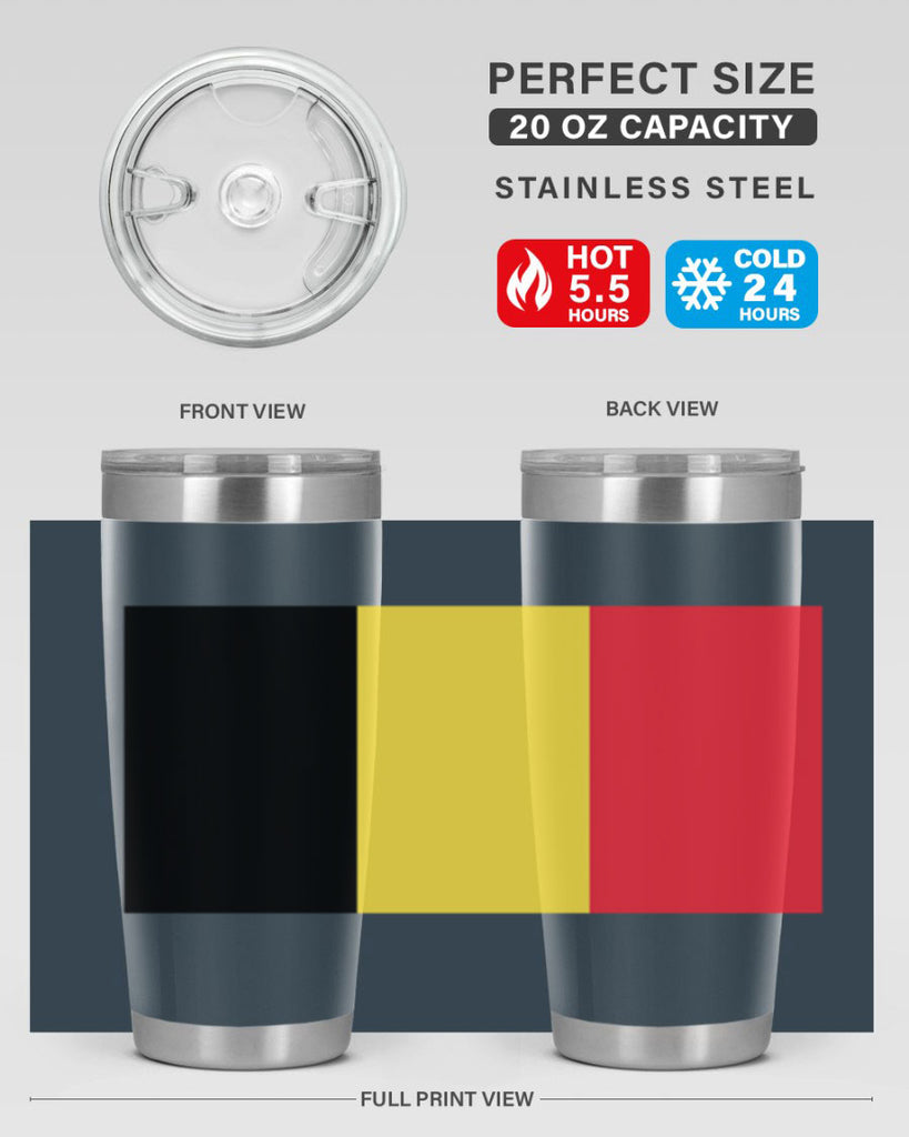 Belgium 181#- world flags- Tumbler