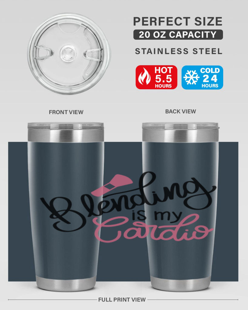 Blending is my Cardio Style 129#- make up- Tumbler