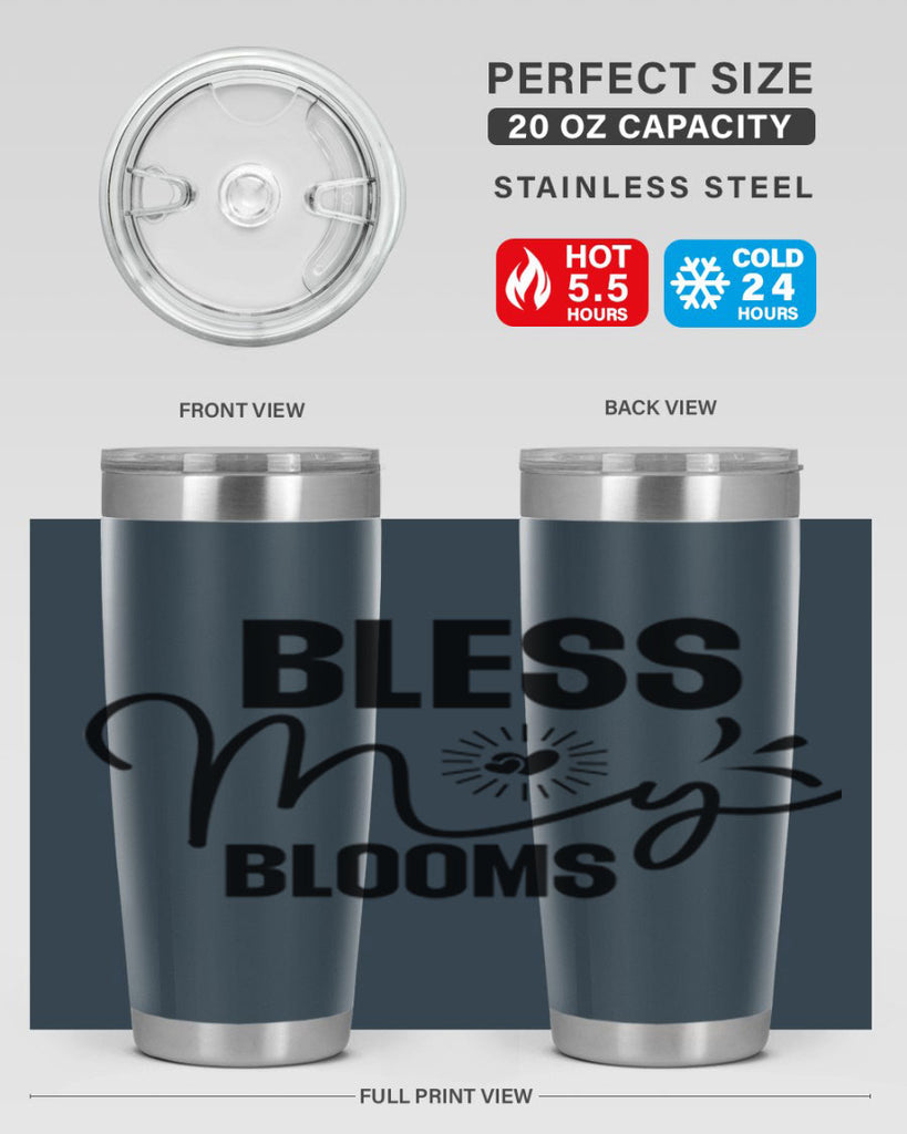 Bless My Blooms 42#- spring- Tumbler
