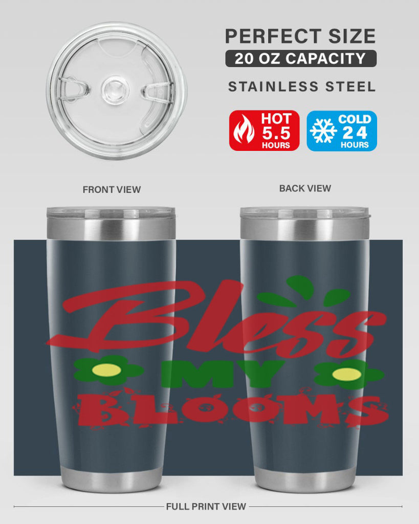 Bless My Blooms 61#- spring- Tumbler