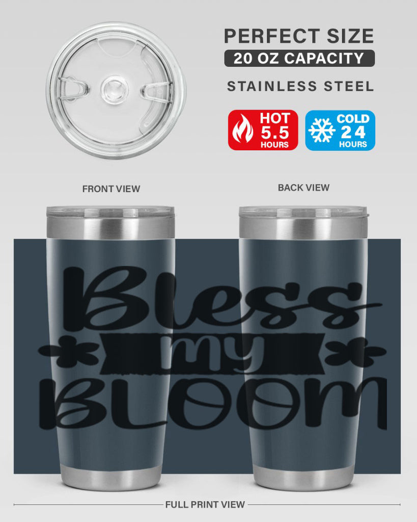 Bless my bloom  design 60#- spring- Tumbler