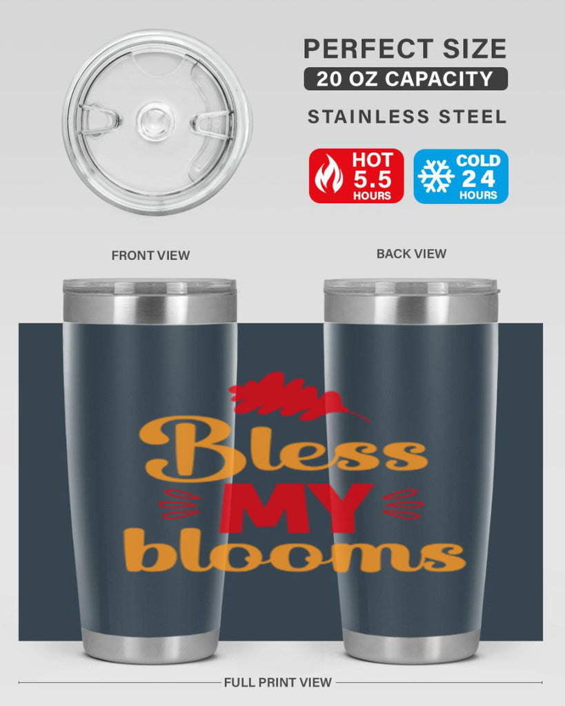 Bless my blooms 43#- spring- Tumbler