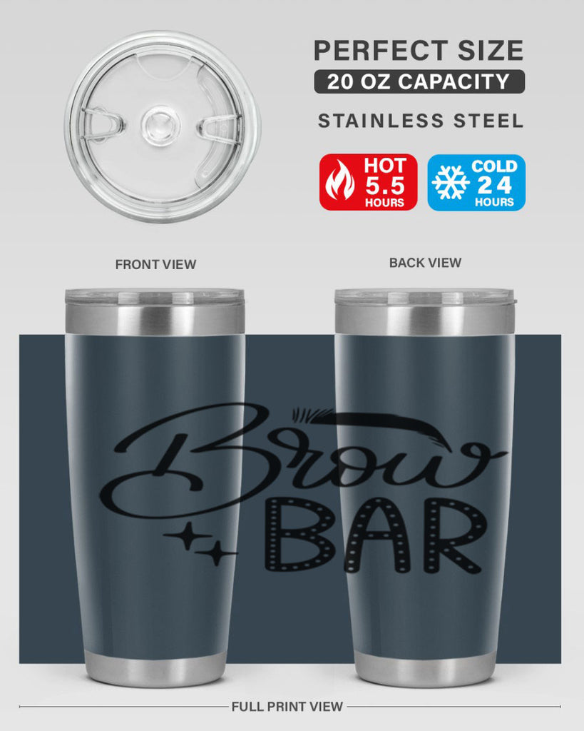 Brow Bar Style 125#- make up- Tumbler