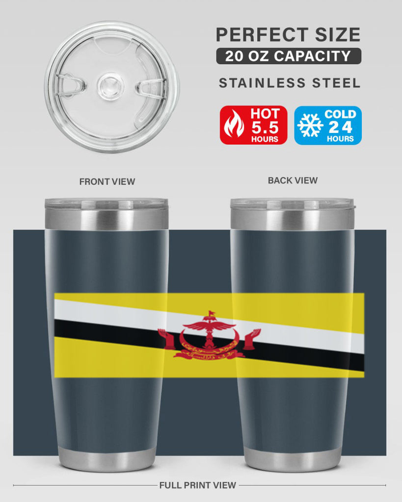 Brunei 173#- world flags- Tumbler