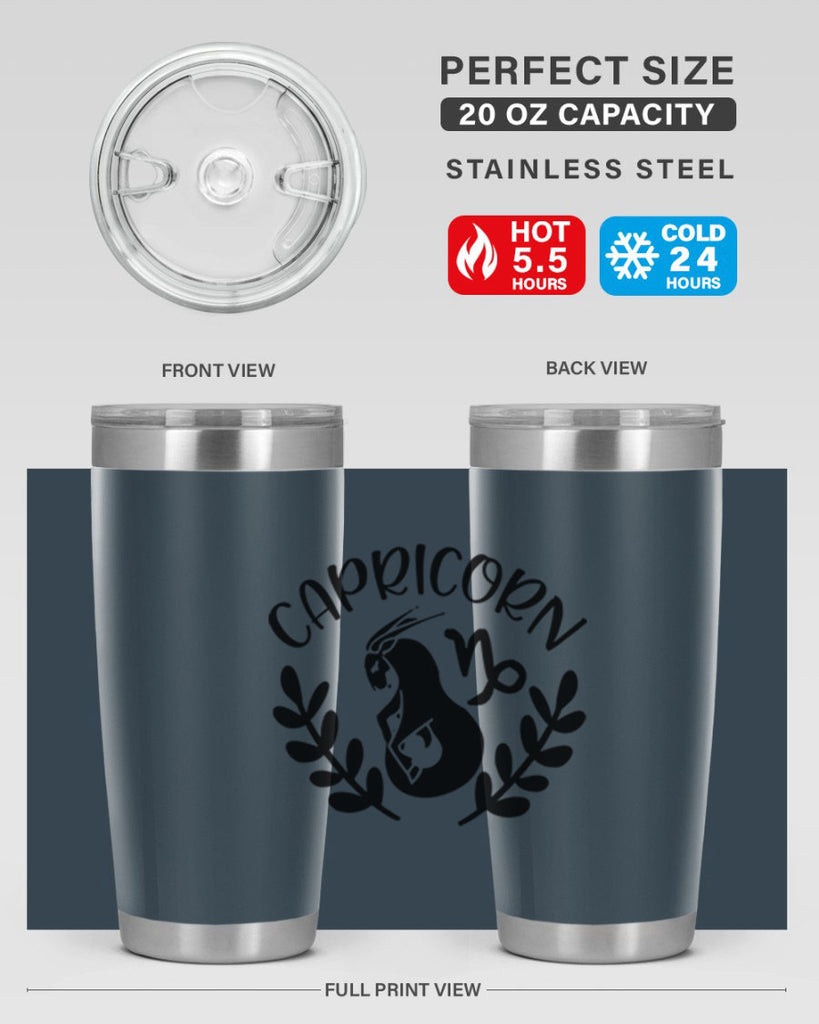 Capricorn 192#- zodiac- Tumbler