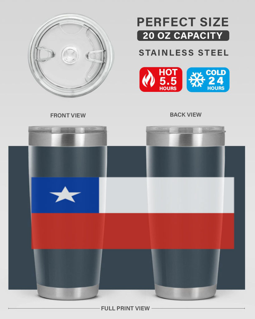 Chile 163#- world flags- Tumbler