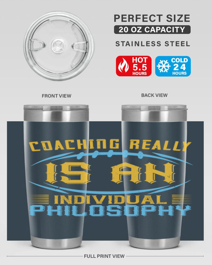 Coaching really is an individual philosophy Style 43#- coaching- tumbler