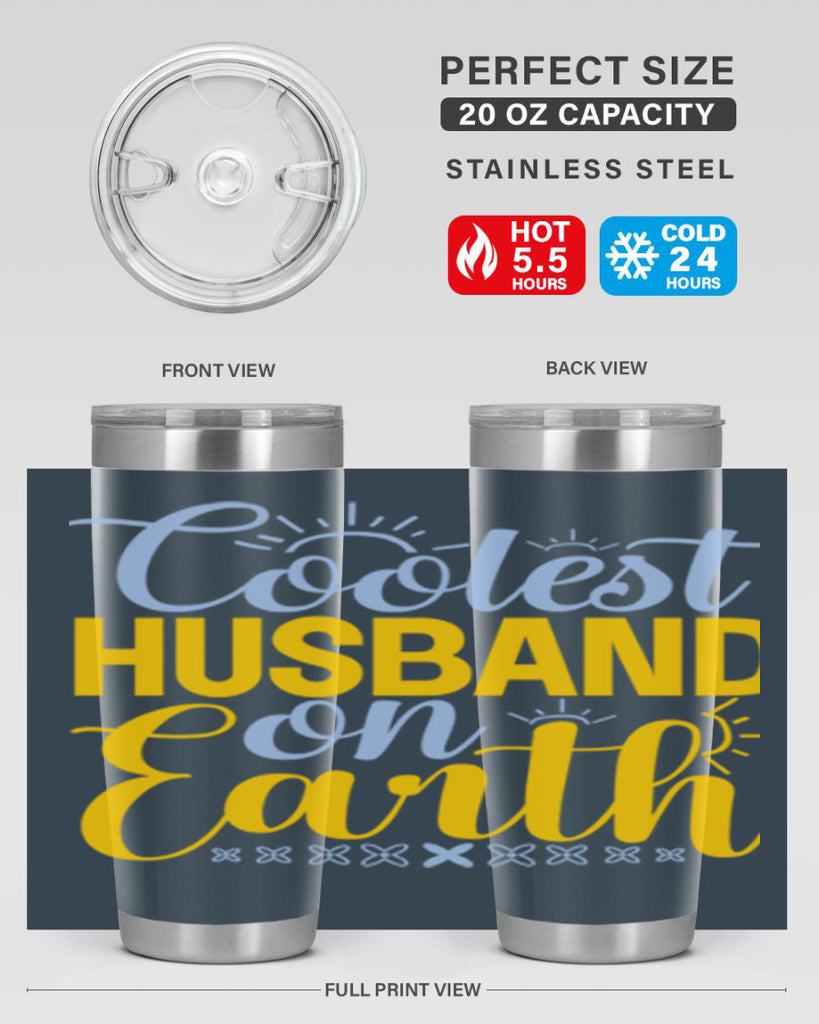 Coolest husband on earth61#- winter- Tumbler