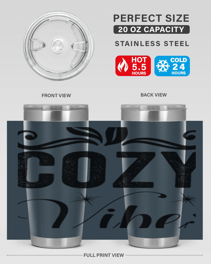 Cozy Vibes 77#- winter- Tumbler