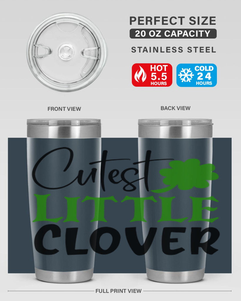 Cutest Little Clover Style 159#- St Patricks Day- Tumbler