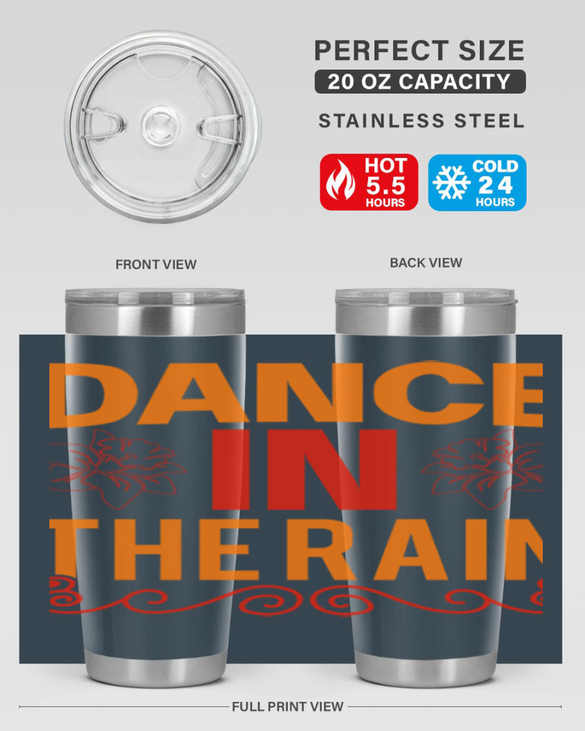 Dance in the rain 117#- spring- Tumbler