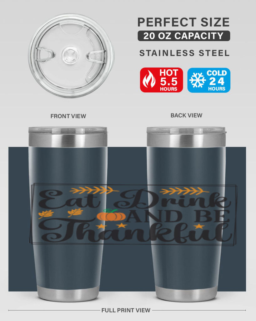 Eatdrinkandbethankful 76#- fall- Tumbler