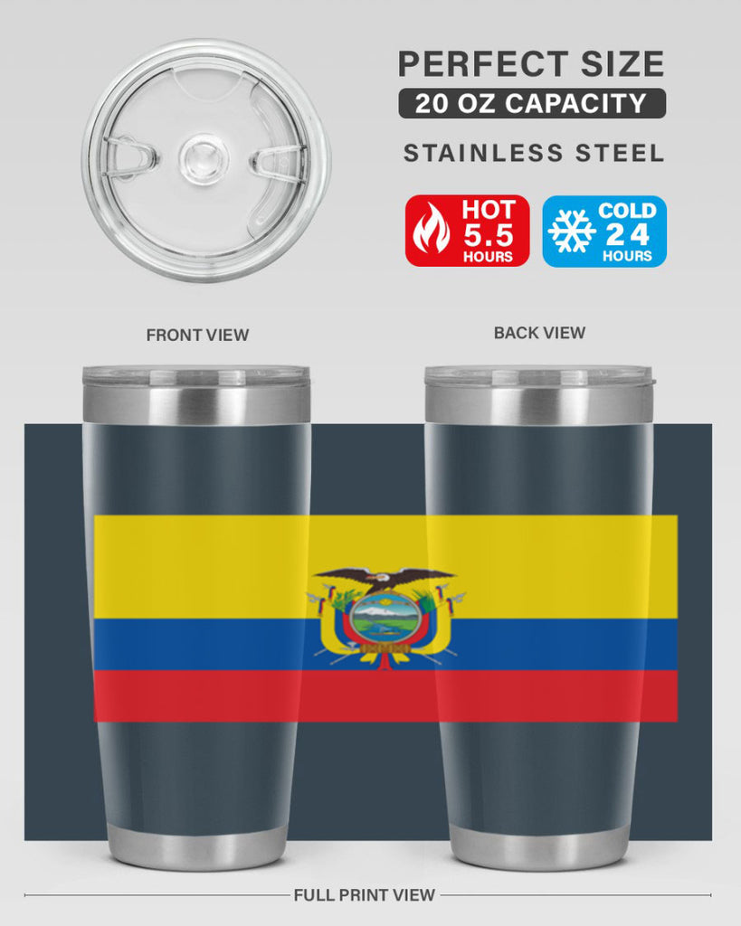 Ecuador 147#- world flags- Tumbler