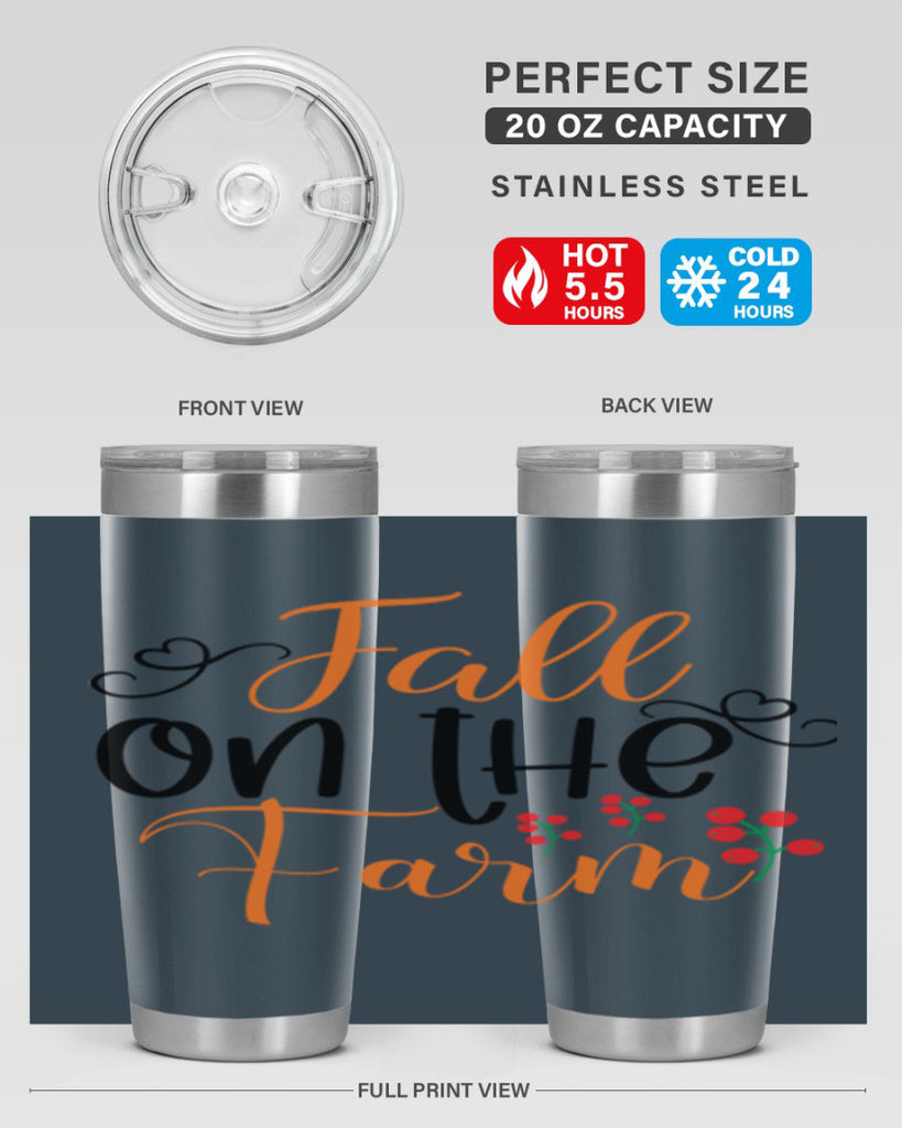 Fall On The Farm 125#- fall- Tumbler
