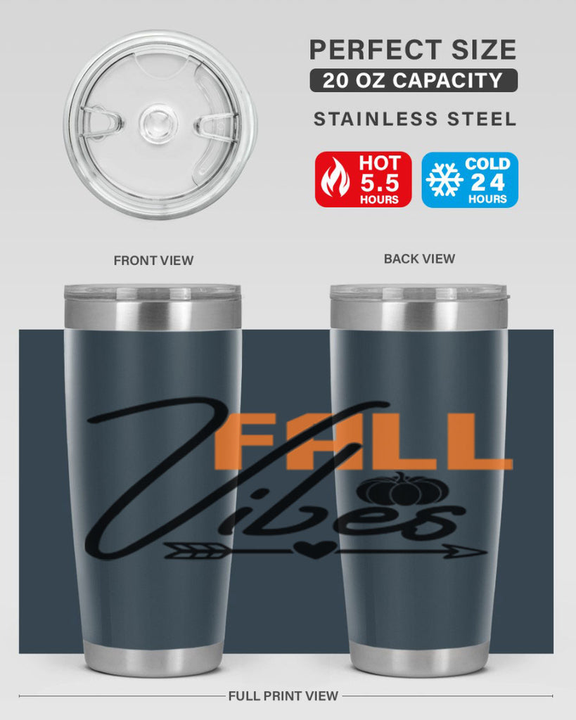 Fall Vibes 142#- fall- Tumbler