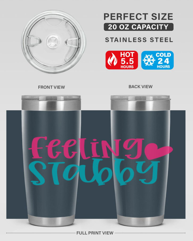 Feeling Stabby Nurse Style Style 192#- nurse- tumbler