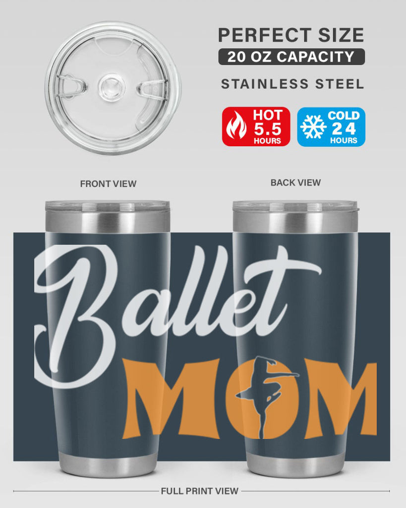 Fitted Dance Mom Ballet SVG Ballet 40#- ballet- Tumbler