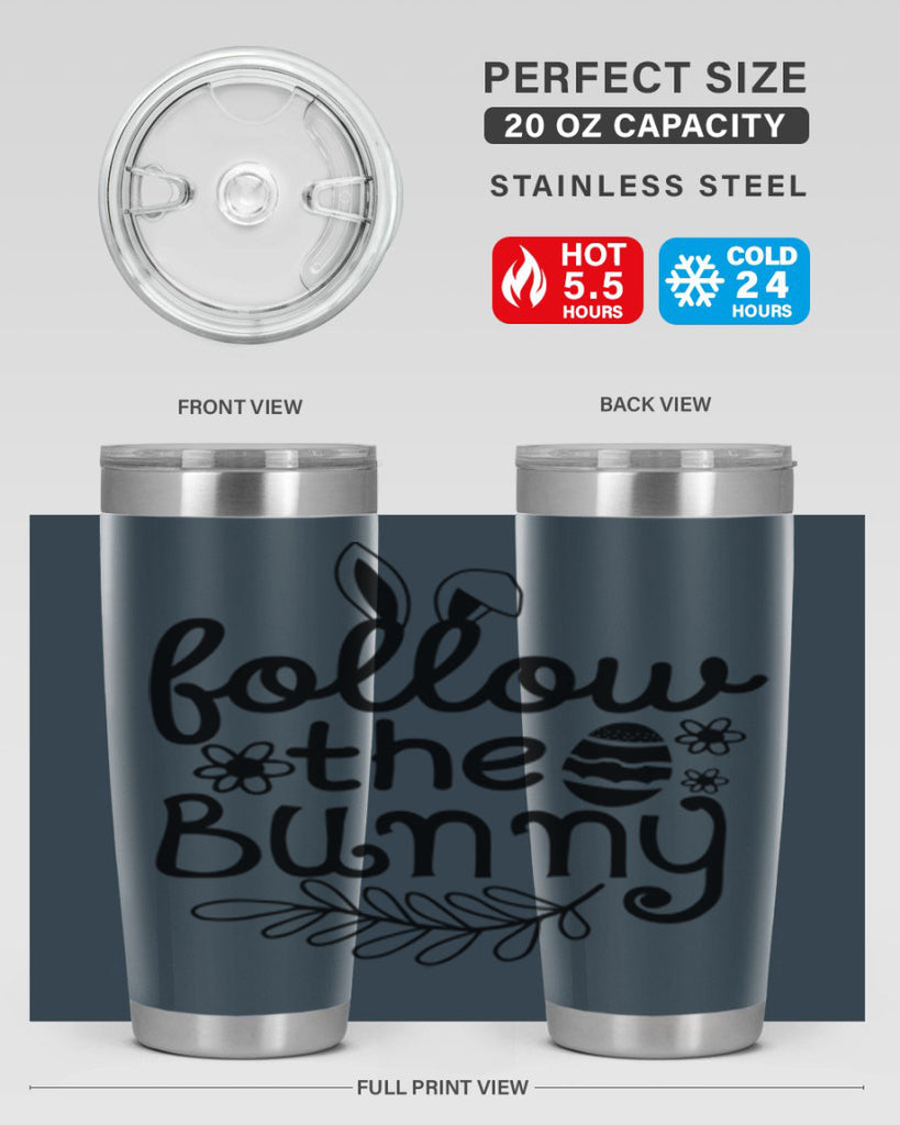 Follow the bunny  142#- spring- Tumbler