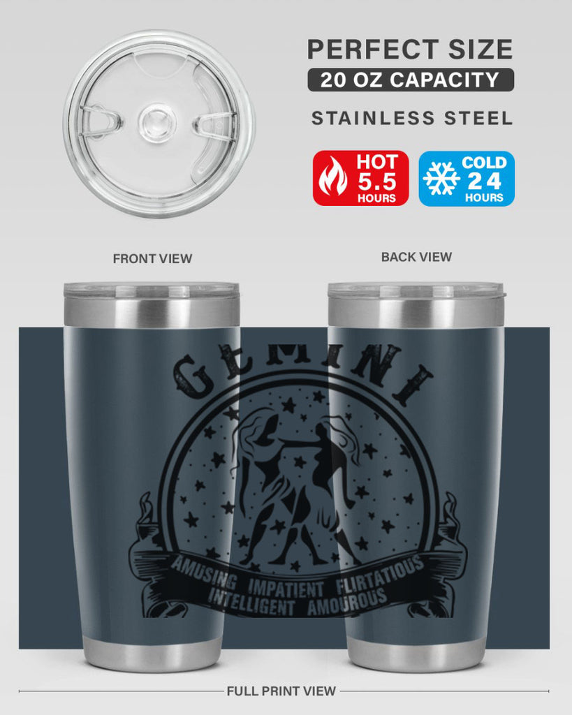 Gemini 9#- zodiac- Tumbler