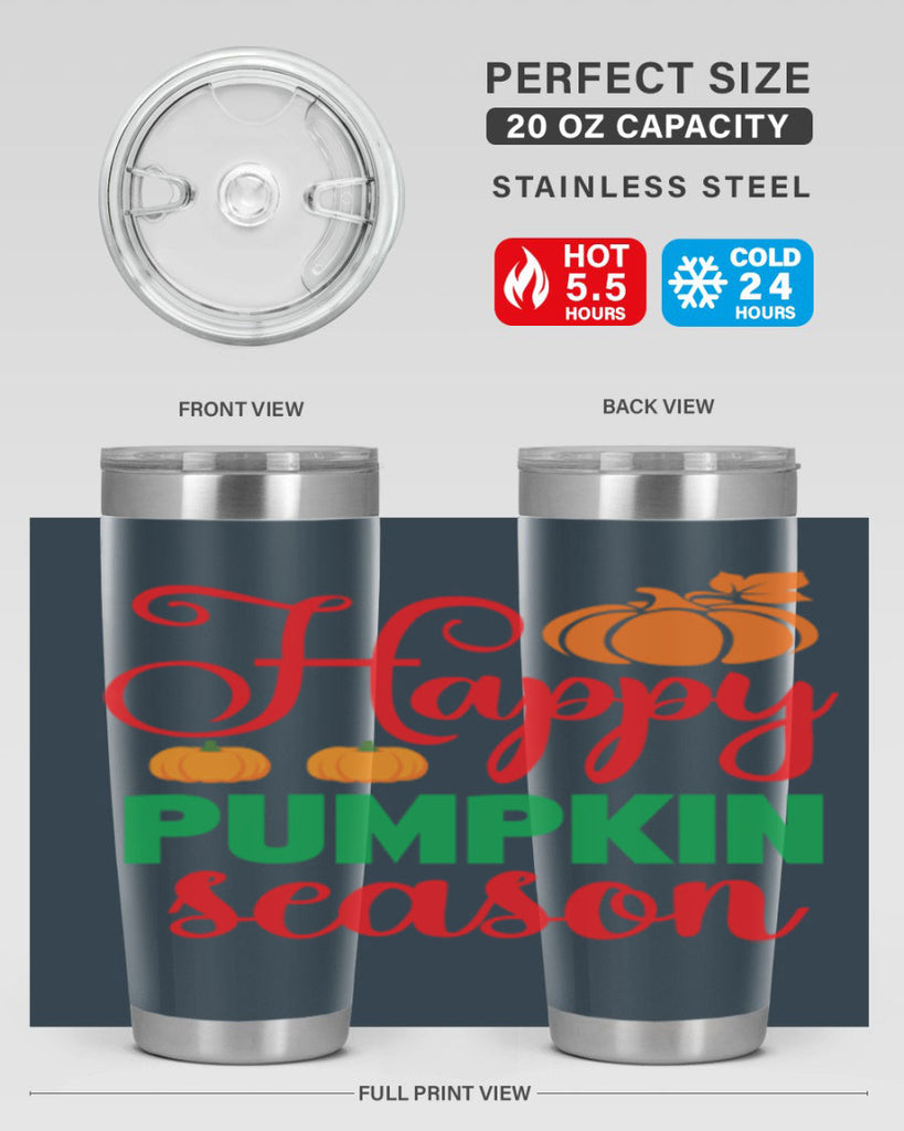 HAPPYPUMPKINSEASON 257#- fall- Tumbler