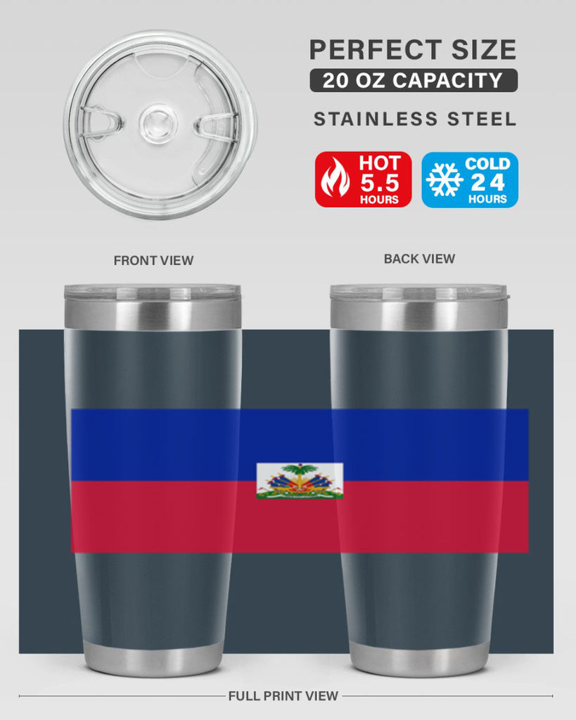 Haiti 125#- world flags- Tumbler