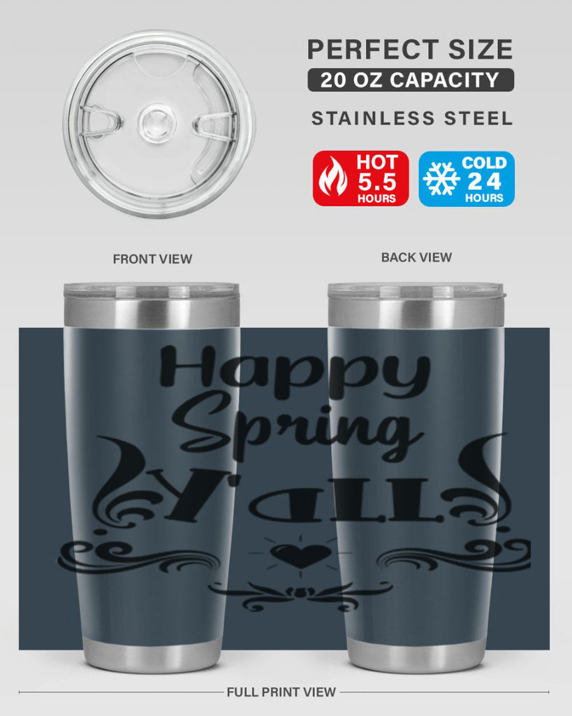 Happy Spring Yall 171#- spring- Tumbler