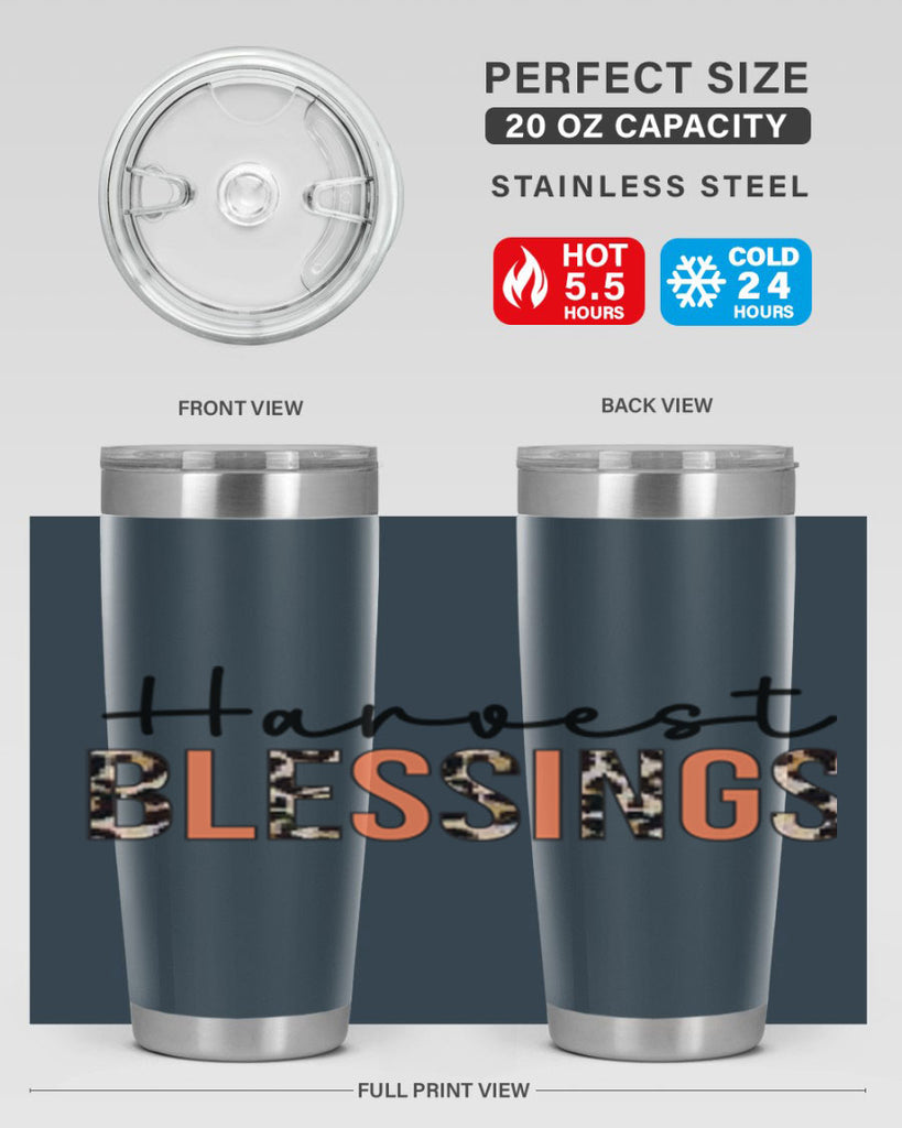 Harvest blessings 263#- fall- Tumbler