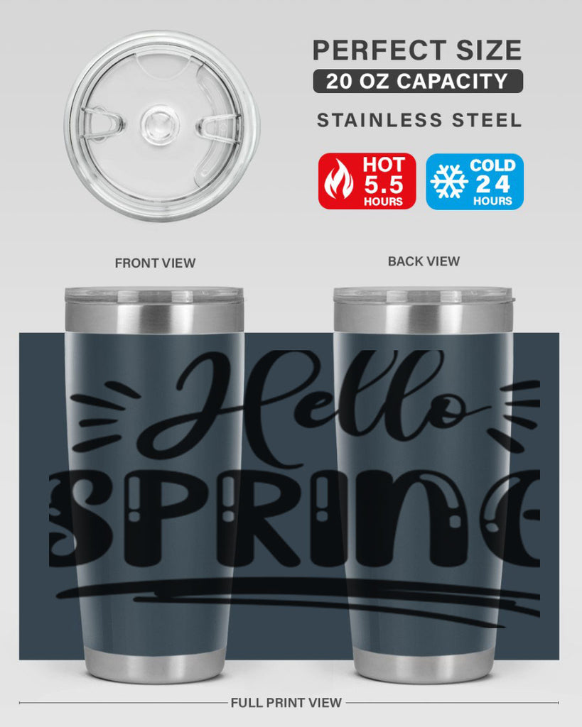 Hello Spring  229#- spring- Tumbler
