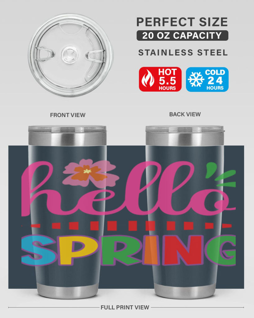 Hello Spring  231#- spring- Tumbler