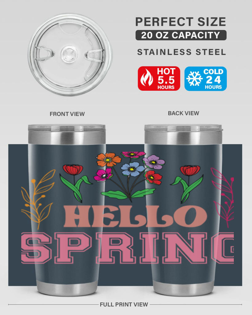 Hello Spring  234#- spring- Tumbler