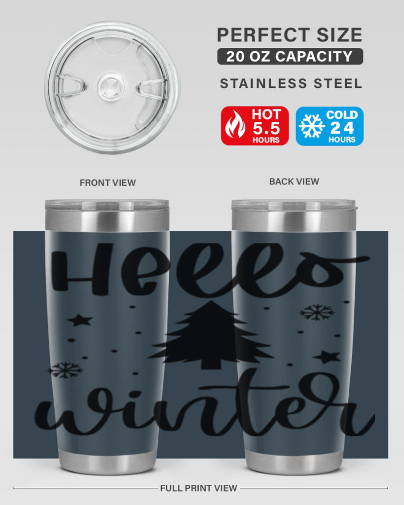 Hello Winter 162#- winter- Tumbler