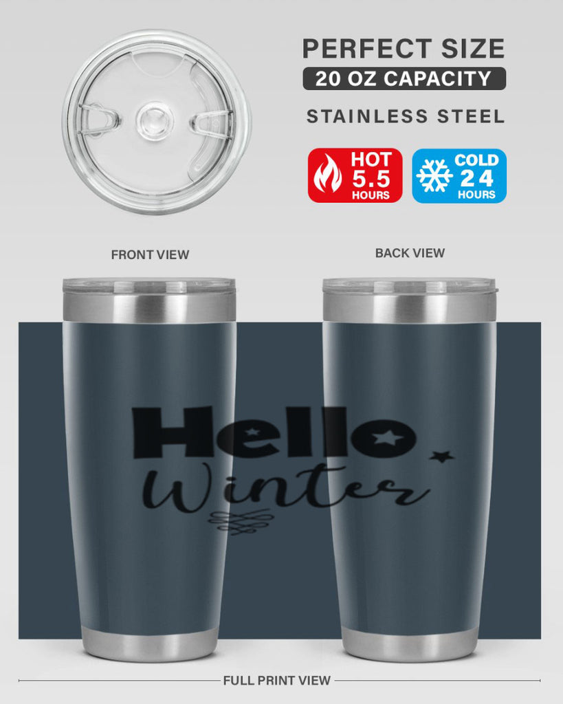 Hello Winter 170#- winter- Tumbler
