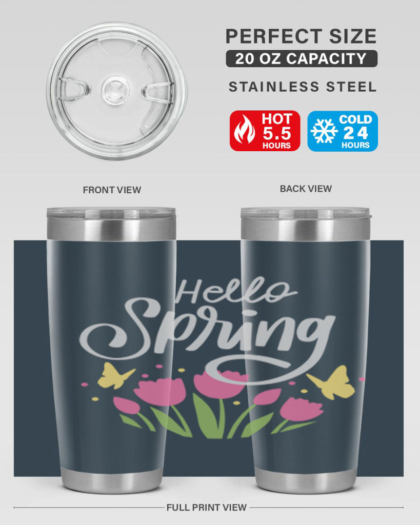 Hello spring214#- spring- Tumbler