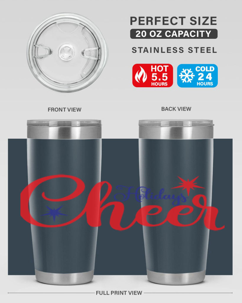 Holidays Cheer 191#- winter- Tumbler