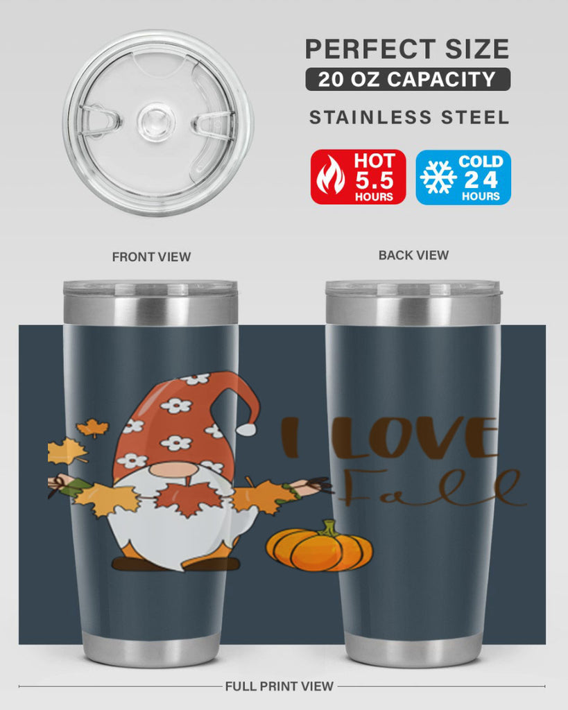 ILoveFallGnome 344#- fall- Tumbler