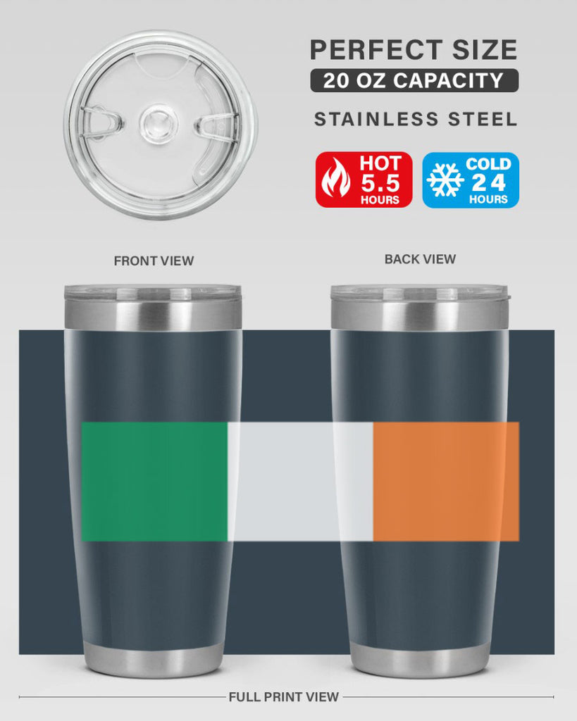 Ireland 117#- world flags- Tumbler