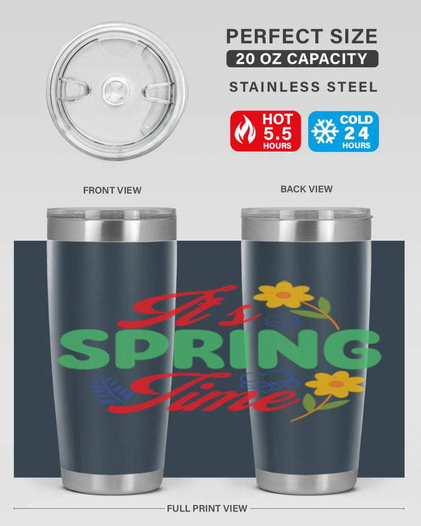 It's Spring Time 277#- spring- Tumbler