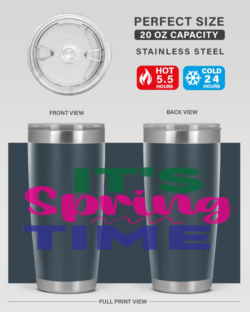 It's Spring Time 278#- spring- Tumbler
