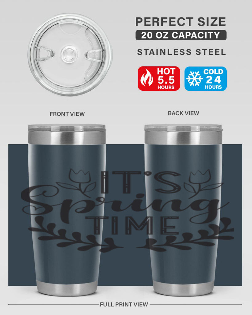 It's spring time281#- spring- Tumbler