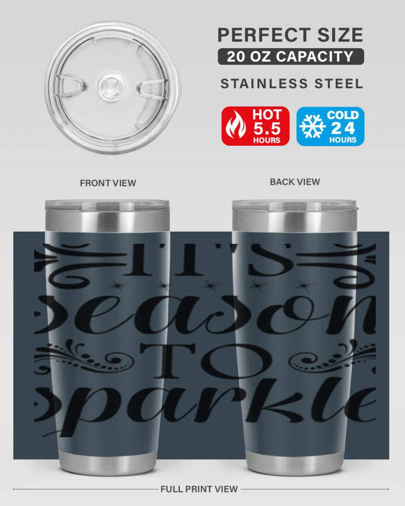 Its Season to Sparkle 271#- winter- Tumbler