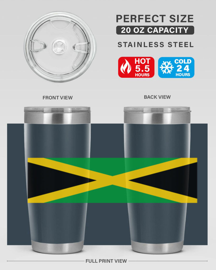 Jamaica 114#- world flags- Tumbler