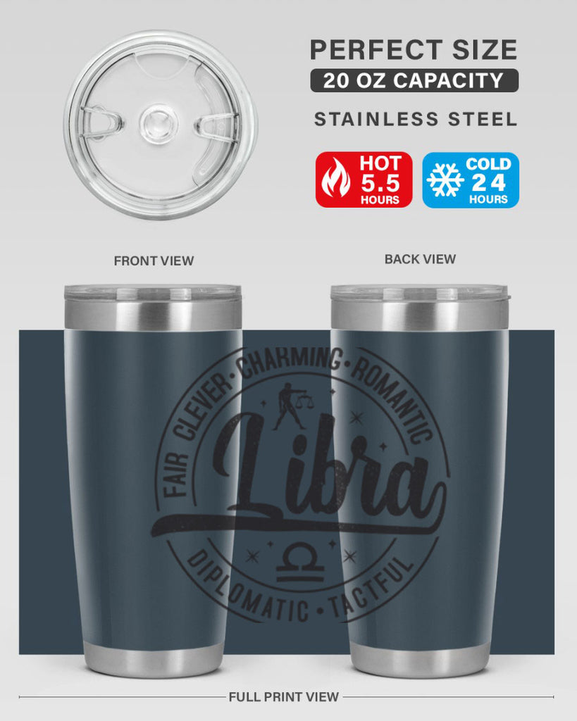 Libra 323#- zodiac- Tumbler