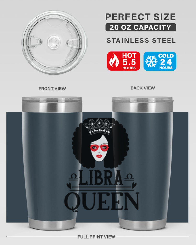 Libra queen 330#- zodiac- Tumbler