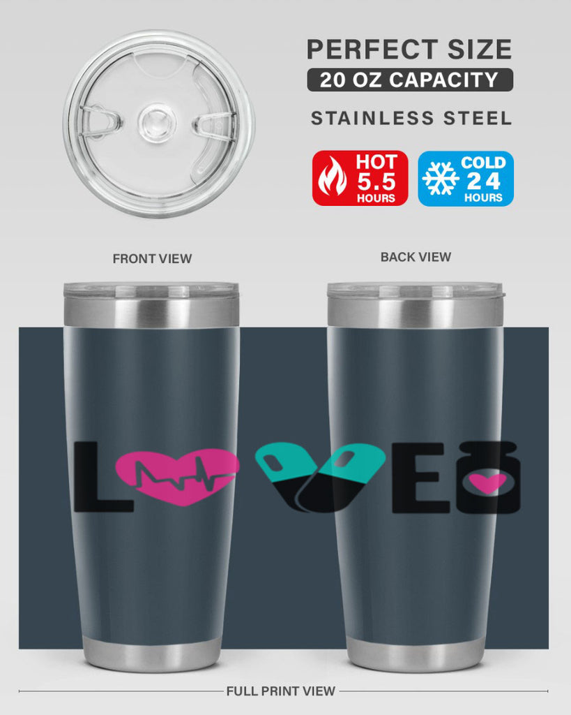 Love Style Style 136#- nurse- tumbler