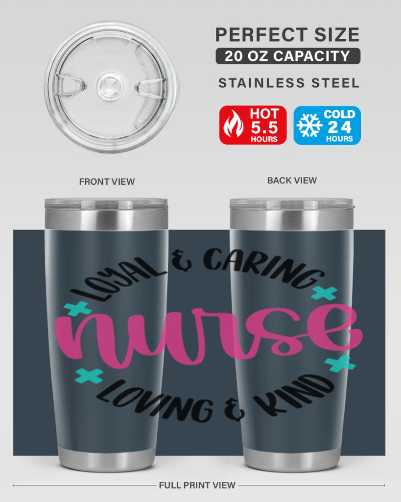 Nurse Loyal Caring Style Style 104#- nurse- tumbler