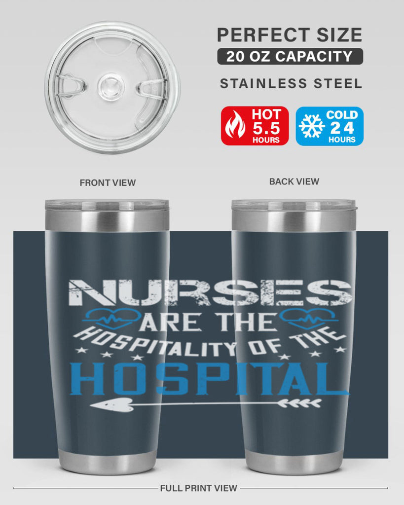 Nurses are the hospitality of the hospital Style 284#- nurse- tumbler