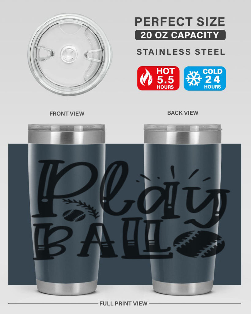 Play ball 2032#- baseball- Tumbler